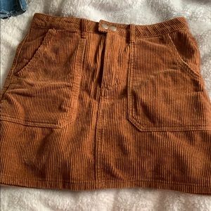 Brown skirt